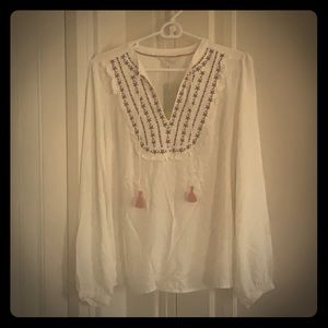 NWT Boden boho blouse